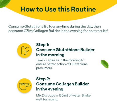 oziva glutathione builder benefits Capsule 60's Skincare in India: OZiva launches