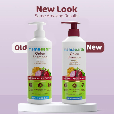 Mamaearth Onion Hair Fall Shampoo Family Pack
