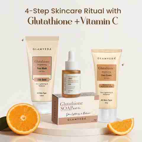 glamveda glutathione soap Skin Lightening & Whitening with Kojic Acid | Works for dark spots, acne scars & hyperpigmentation | Nourishing Soap for radiant & Soft skin Glamveda Glutathione & Kojic Acid