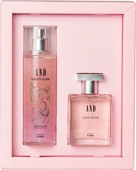 AND Love Muse Eau De Parfum 50ML Dainty Glam Body Mist 200ML for Women  Crafted by Ajmal