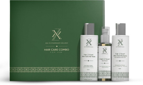 【超人気】Fordays Hair Shampoo 3本セット ZXX Hair 2 Heart After-Care Hair Care Combo for Men | Shampoo +