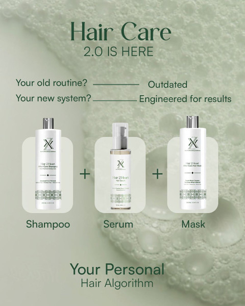 ZXX Hair 2 Heart After-Care Hair Care Combo for Men | Shampoo +