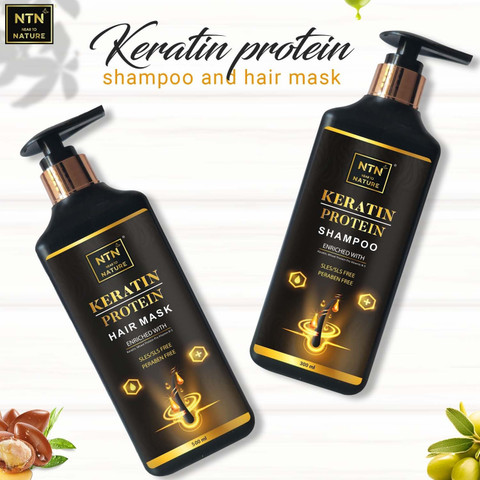 NTN Keratin Protein Shampoo And Hair Mask (Combo Pack) Price in