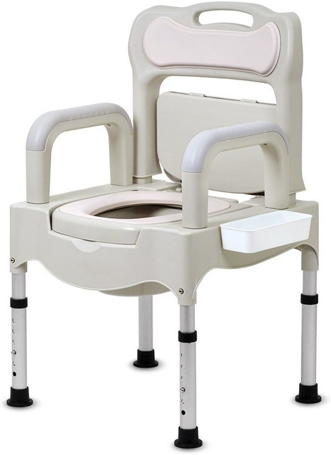 KosmoCare KosmoCare Aluminum Bedside commode Chair for Elderly and Handicap  People Commode Chair