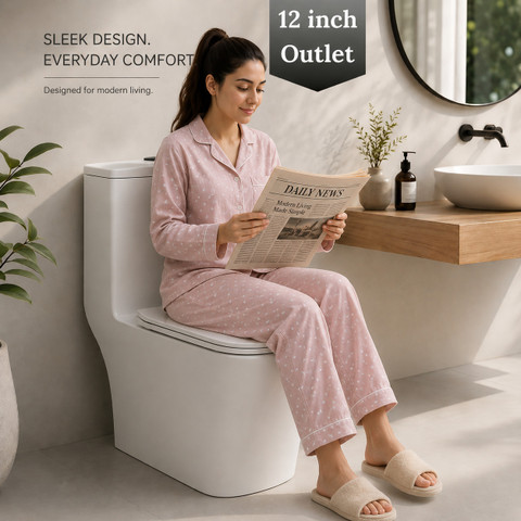 Eden S Trap 30cm OR 12 inch/ Floor Mount/ Rimless/ 6D Swirl