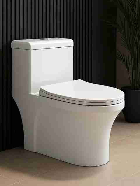 【中古】 Traplines Eden Robinson Eden Bath/S TRAP 23cm OR 9inch/ RIMLESS/ Swirl Siphonic Flush