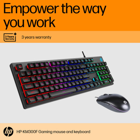 Gaming Keyboard Teclado Y Mouse Hp HP KM300F Gaming Keyboard And