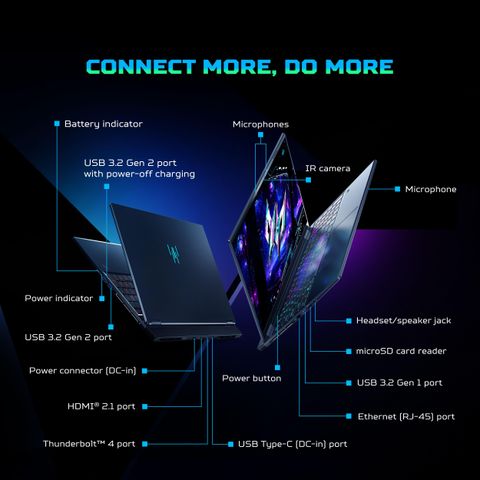 Acer Predator Helios Neo 16S AI Intel Core Ultra 7 255 HX - (16 GB