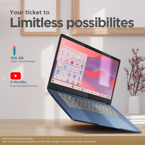 Lenovo IdeaPad 128GB Chromebook 美品 Lenovo Chromebook MediaTek Kompanio 520 - (8 GB/128 GB EMMC