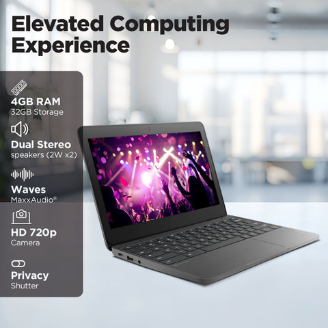 Lenovo 100e Chromebook Gen 4 MediaTek Kompanio 520 - (4 GB/32 GB