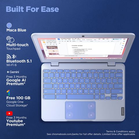 Lenovo Chromebook 11IJL9 Intel Celeron Dual Core N4500 - (4 GB/64