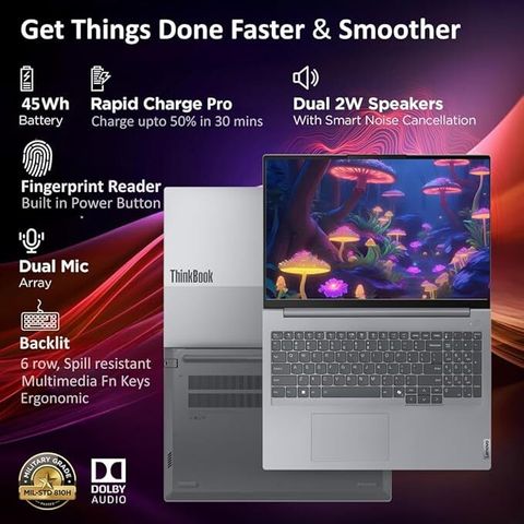 Lenovo THINKBOOK 16 AMD Ryzen 7 Octa Core 7th Gen 7735HS - (16 GB