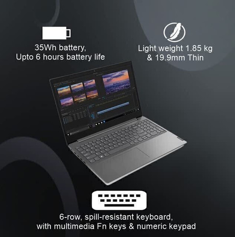 Lenovo V15 Intel Celeron Dual Core 4th Gen N4500 - (8 GB/256 GB