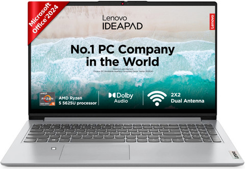 Windows 11 I3 256gb Ssd Lenovo IdeaPad MSO'2024 AMD Ryzen Hexa