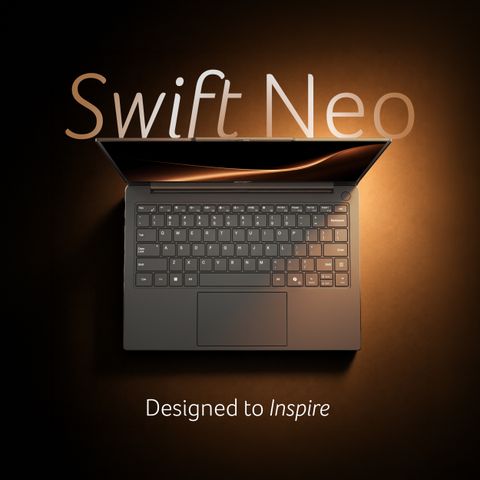 Acer Swift Neo AI PC OLED Intel Core Ultra 5 125H - (16 GB/512 GB SSD/Windows 11 Home) SFN14-55 Notebook (14 inch, Steel Grey, 1.25 kg, With MS Office) - Image 7