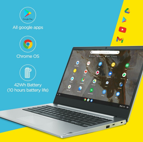 Lenovo Chromebook Intel Celeron Dual Core N4020 - (4 GB/64 GB EMMC