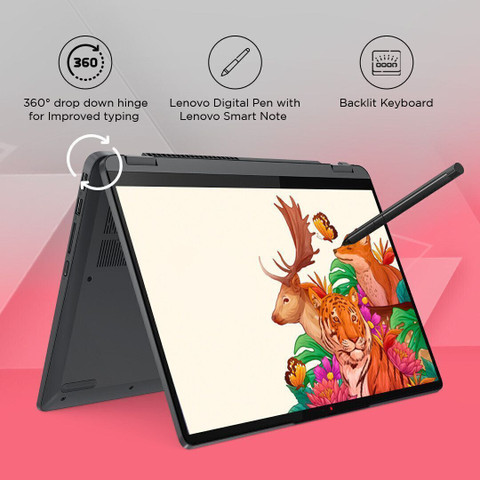 Lenovo IdeaPad Flex 5 AMD Ryzen 5 Hexa Core 7530U - (16 GB/512 GB