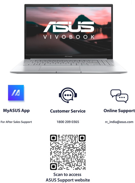 ASUS Vivobook Pro 15 For Creator, AMD Ryzen 5 Hexa Core 5600HS