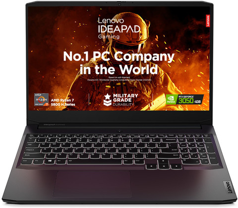 美品 Lenovo IdeaPad 3 R7 8G 512G Lenovo IdeaPad Gaming 3 AMD Ryzen 7 Octa Core AMD R7-5800H - (8 GB