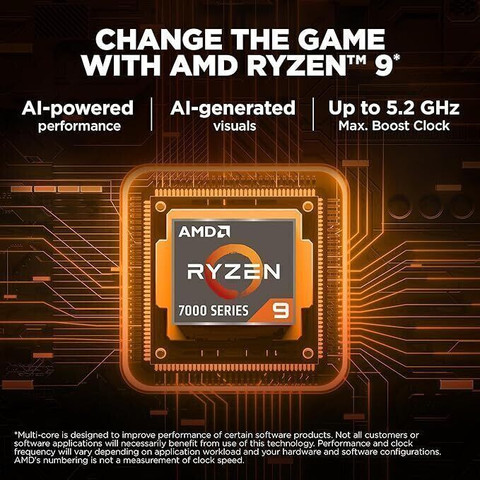 HP AMD Ryzen 9 Octa Core 7940HS - (16 GB/1 TB SSD/Windows 11 Home