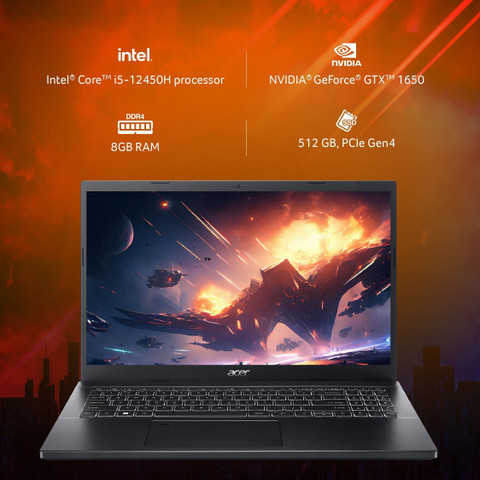Acer Aspire 7 Intel Core i5 12th Gen 12450H - (8 GB/512 GB SSD Acer Aspire 7 Intel Core i5 12th Gen 12450H - (8 GB/512 GB SSD