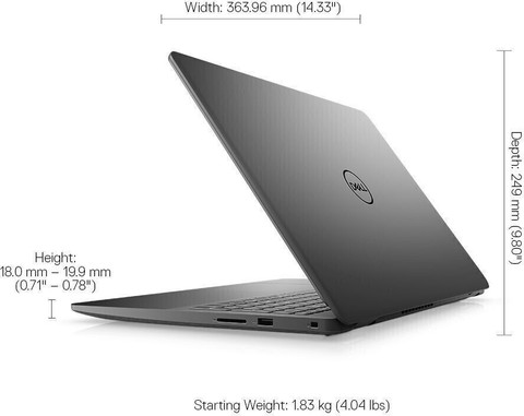 DELL Inspiron 3501 Intel Core i3 10th Gen 1005G1 - (4 GB/256 GB