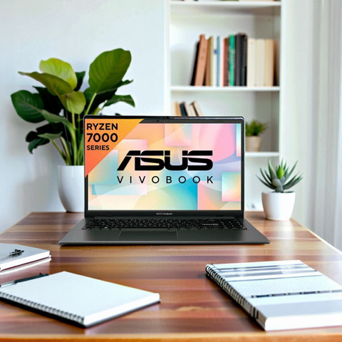 ASUS Vivobook Go 15 AMD Ryzen 3 Quad Core 7320U - (8 GB/512 GB SSD