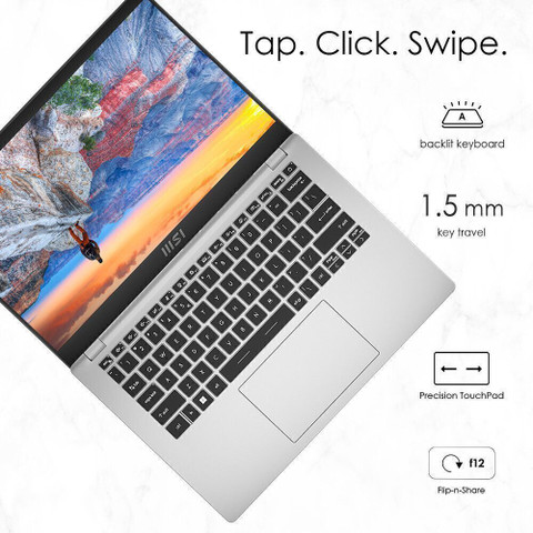 MSI Modern 14 Intel Core i7 12th Gen 1255U - (16 GB/512 GB SSD