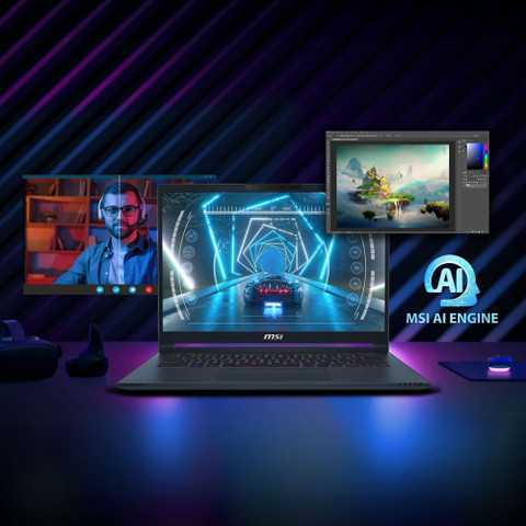 MSI Stealth 14 Studio AI PC Intel Core Ultra 7 155H - (16 GB/1 TB