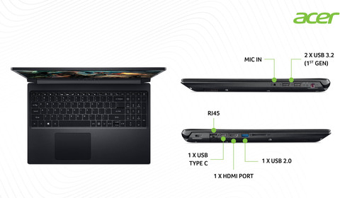 Acer Aspire AMD Ryzen Quad Core 3550H (8 GB/512 GB SSD