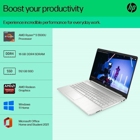 【人気，送料無料】 新品 HP 15s-eq2000 Ryzen5 5500/512G SSD/8G