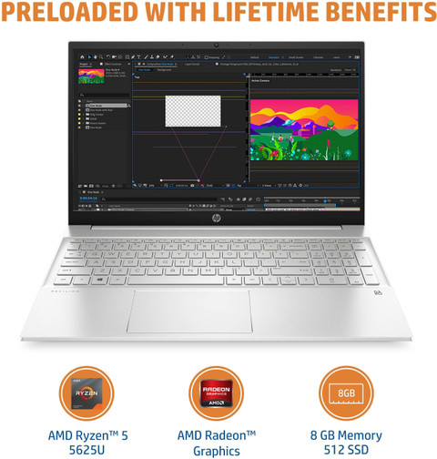 HP Pavilion AMD Ryzen Hexa Core 5625U (8 GB/512 GB SSD/Windows