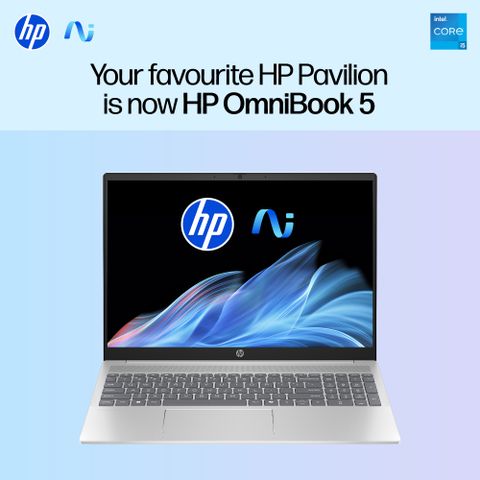 HP OmniBook 5 Backlit Keyboard & MSO'2024, Intel Core i5 13th Gen