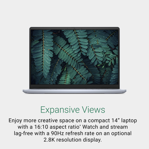 DELL Inspiron with Backlit Keyboard and Fingerprint Sensor Intel