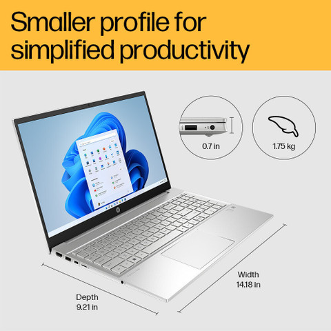 HP Pavilion 15 AMD Ryzen 7 Octa Core 7730U - (16 GB/512 GB SSD