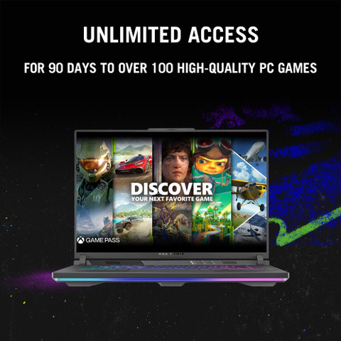 ASUS ROG Strix G16 with 90WHr Battery Intel HX-Series Intel Core