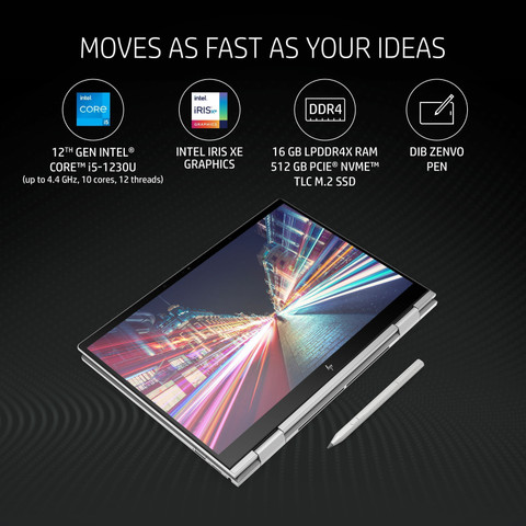 HP Envy13 x360 bf0121tu Intel Core i5 12th Gen I5 1230U - (16 GB +