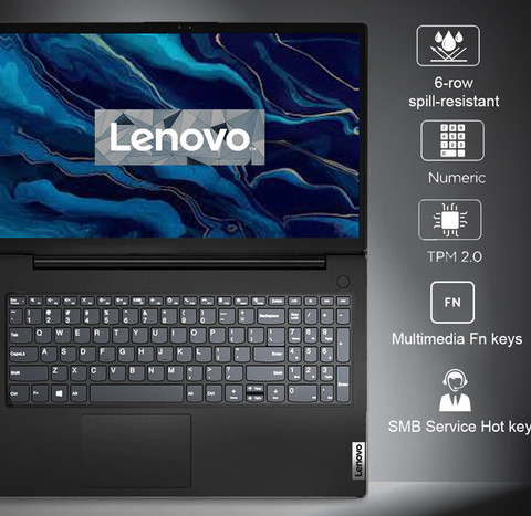 Lenovo V15 AMD Ryzen 5 Hexa Core 5500U - (8 GB/512 GB SSD/DOS) V15