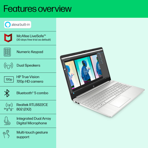 HP AMD Ryzen Hexa Core 5500U (16 GB/512 GB SSD/Windows 11 Home