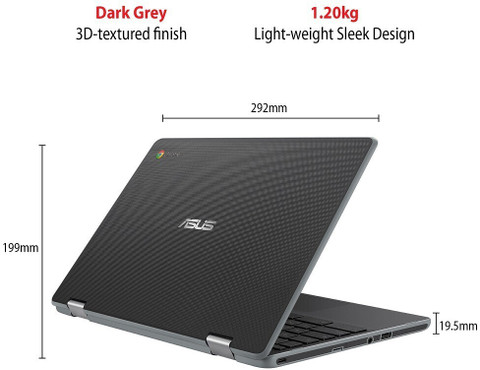 ASUS Chromebook Flip Touch Intel Celeron Dual Core N4020 - (4 GB