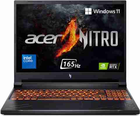 Acer Nitro V Intel Core i5 14th Gen 14450HX (16 GB/512 GB SSD/Windows 11  Home/6 GB Graphics/NVIDIA GeForce RTX 4050) ANV16-71 Gaming Laptop - Main Image