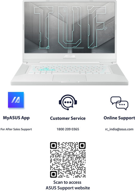 ASUS TUF Dash F15 Intel Core i5 11th Gen 11300H (16 GB/512 GB