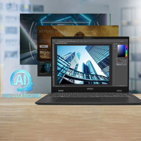 MSI Prestige 16 Studio AI PC Intel Core Ultra 9 185H - (32 GB/1 TB