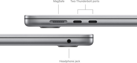 Apple MacBook Air M3 - (8 GB/512 GB SSD/macOS Sonoma) MRYN3HN/A Rs