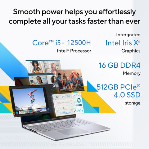 ASUS Intel Core i5 12th Gen 12500H - (16 GB/512 GB SSD/Windows 11