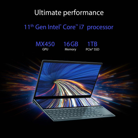 Zenbook Pro Duo Ux482eg Zenbook Mx450 ASUS ZenBook Duo 14 UX482