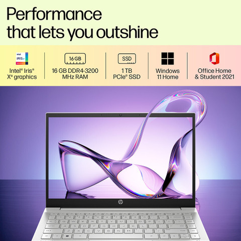 HP Pavilion Intel Core i7 12th Gen 1255U (16 GB/1 TB SSD/Windows