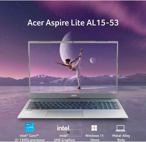 Acer Intel Core i3 13th Gen (8 GB/512 GB SSD/Windows 11 Home) Aspire  Laptop