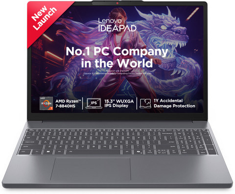 Lenovo IdeaPad Slim 3 AMD Ryzen 7 Octa Core 8840H Office 2024 and