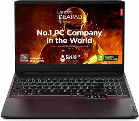 Lenovo AMD Ryzen 5 Quad Core R5-5500H - (8 GB/512 GB SSD/Windows